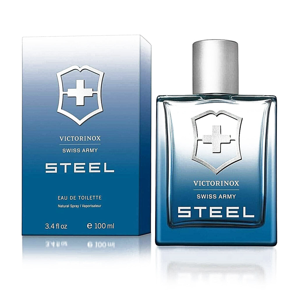 Swiss ARMY Steel 3.4oz Men EDT SPY — 1