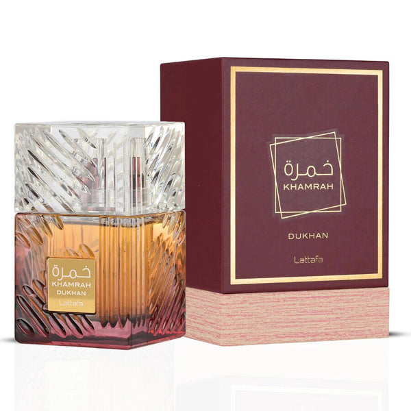 Lattafa Khamrah Dukhan 3.4oz Men EDP Spray — 1