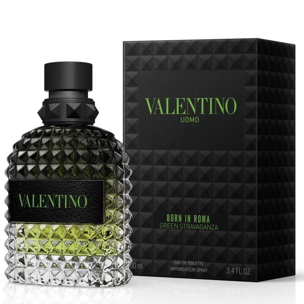 Valentino Born Green 3.4oz Men EDT Spray — 1