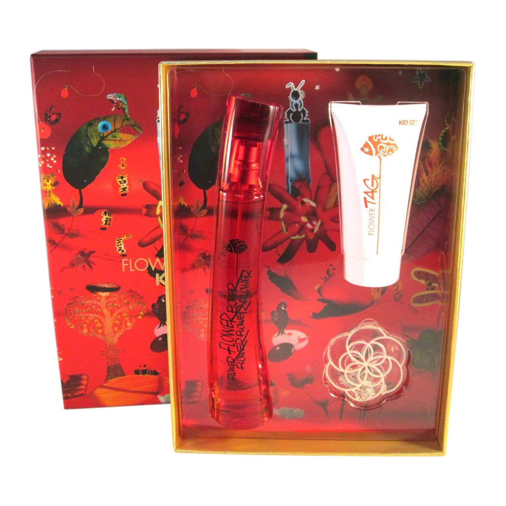 Kenzo Flower Tag 3-Piece Set 1.7oz Women EDT Spray — 1