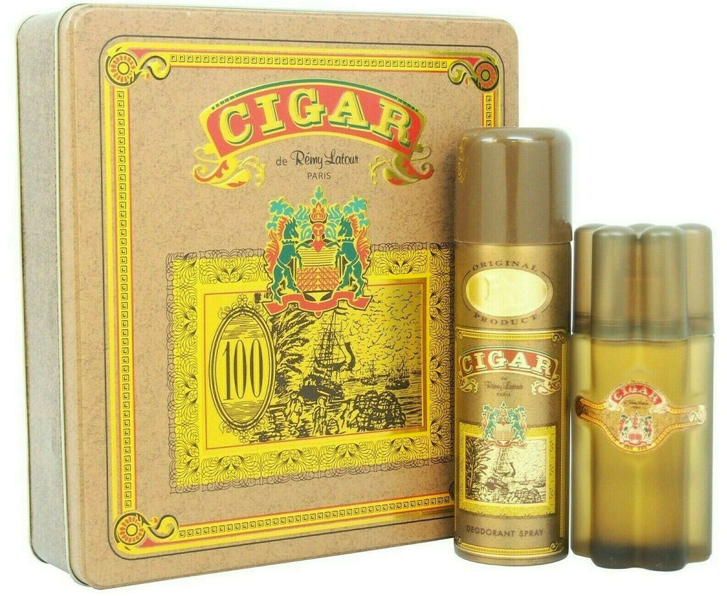 Remy Latour Cigar 2-Piece Set 3.3oz Men EDT Spray — 1
