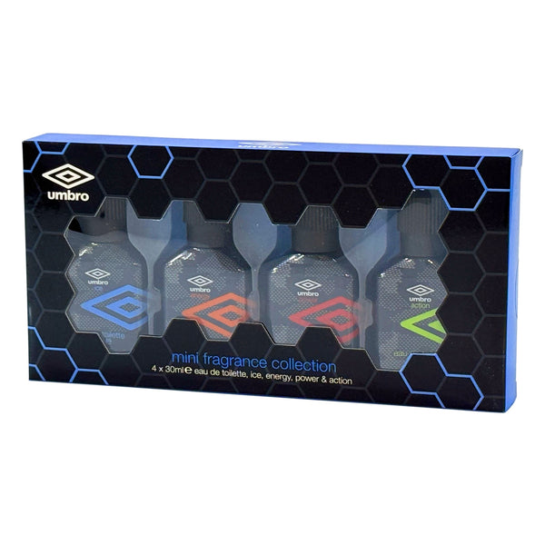 Umbro 4-Piece Set 4X1.0oz Men EDT Spray — 1