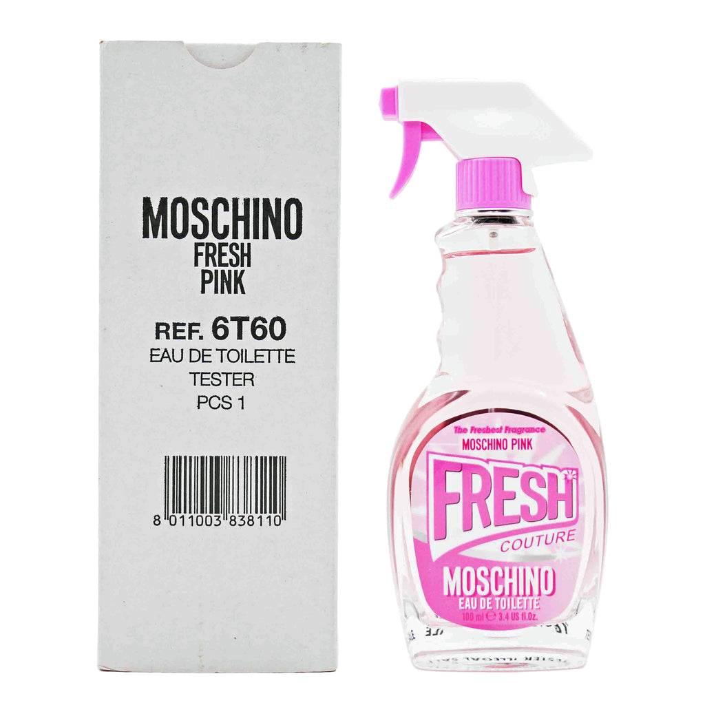 Moschino Fresh Pink 3.4oz Women EDT Spray Tester — 1