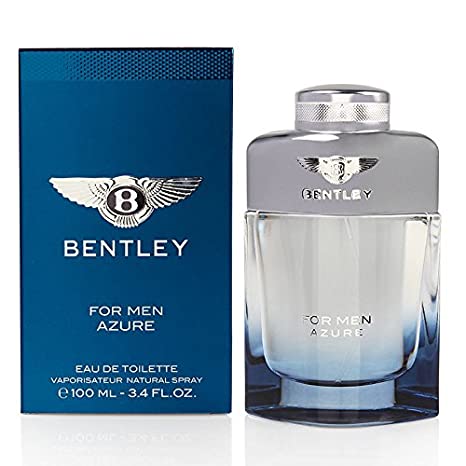 Bentley Azure 3.4oz Men EDT Spray — 1