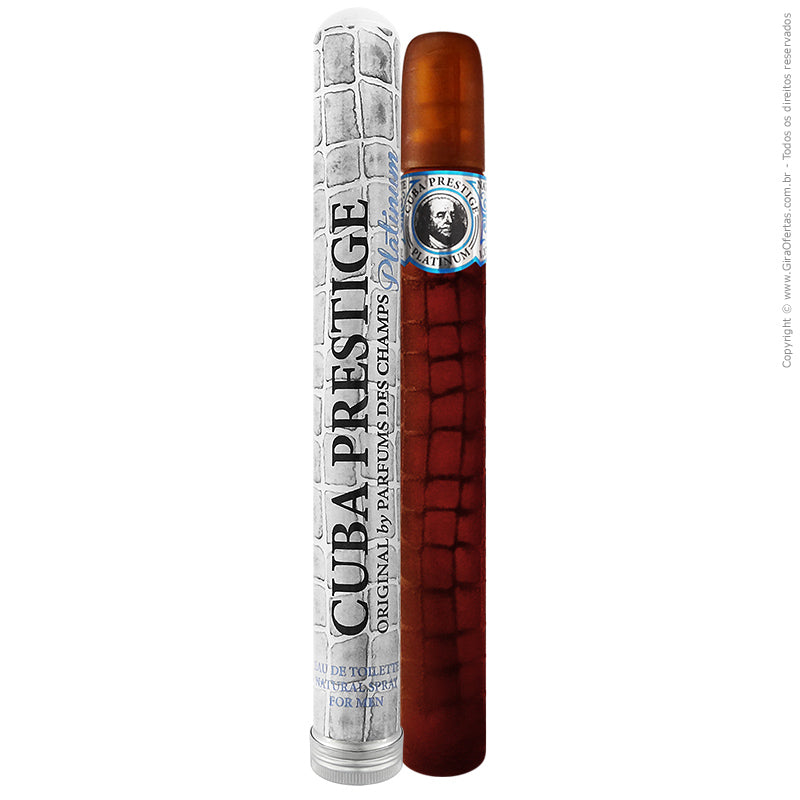 Cuba Prestige Platinum 1.17oz Men EDT — 1