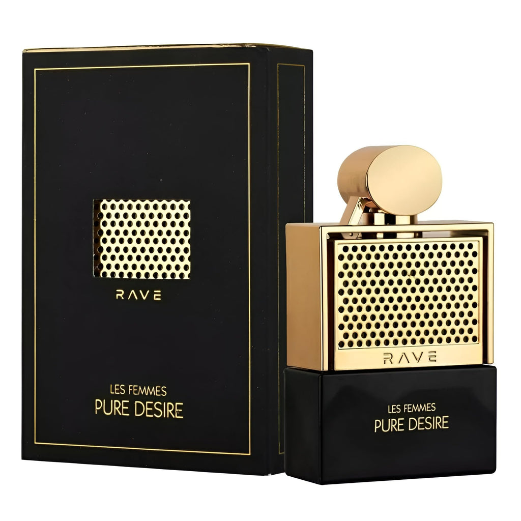 Lattafa Rave Pure Desire Gold 3.4oz Women EDP Spray — 1