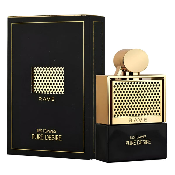 Lattafa Rave Pure Desire Gold 3.4oz Women EDP Spray — 1
