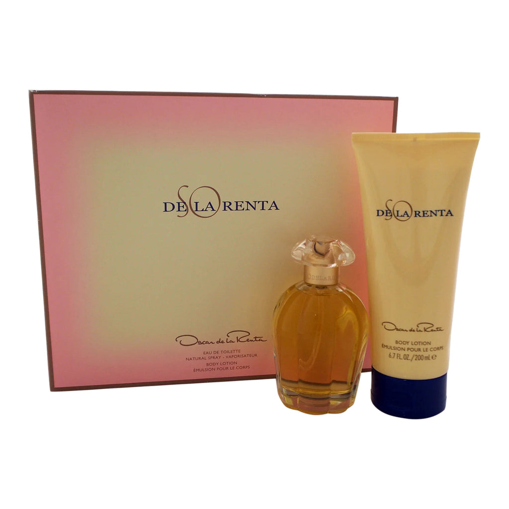 So De La Renta 2-Piece Set 3.4oz Women EDT — 1