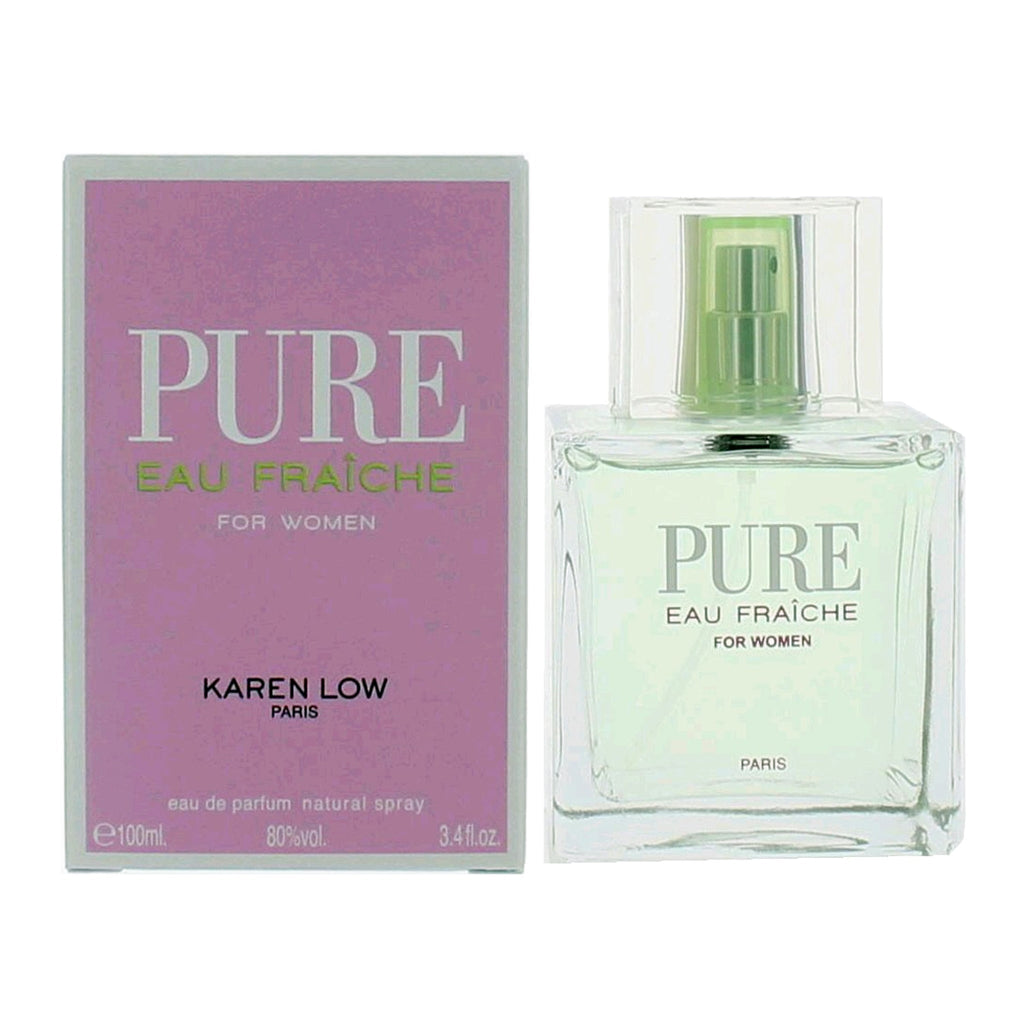 Karen Low Pure Eau Fraiche 3.4oz Women EDP Spray — 1