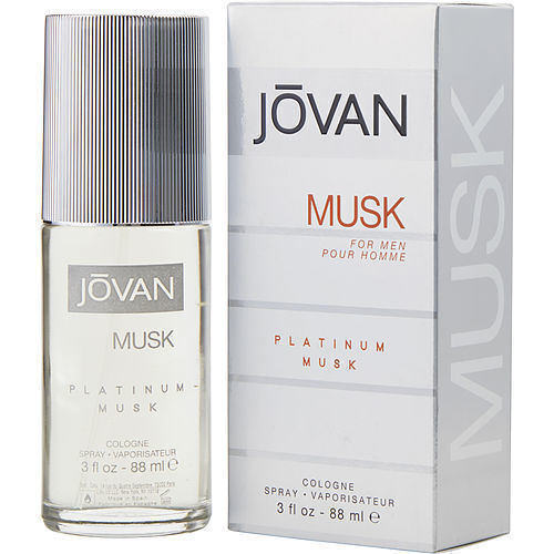 Jovan Platinum Musk 3.0oz Men EDC Spray — 1