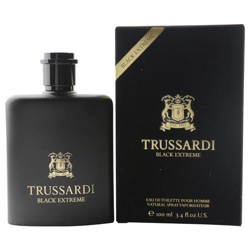 Trussardi Black Extreme 3.4oz Men EDT Spray — 1