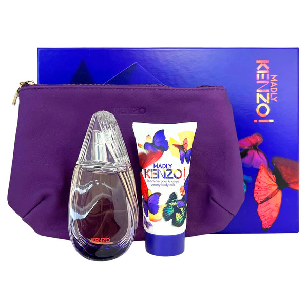 Kenzo Madly 3-Piece Set 1.7oz Women EDP Spray — 1