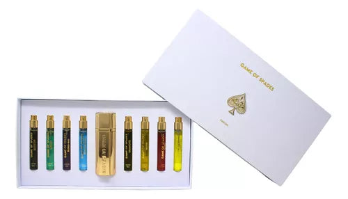 Jo Milano Game of Spades Metal Case 9-Piece Set Unisex EDP Spray — 1