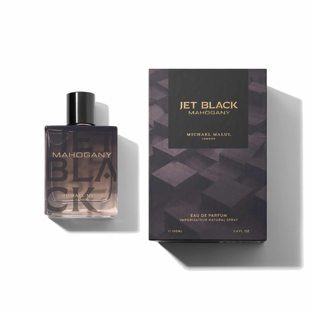 Michael Malul Jet Black Mahogany 3.4oz Men EDP Spray — 1