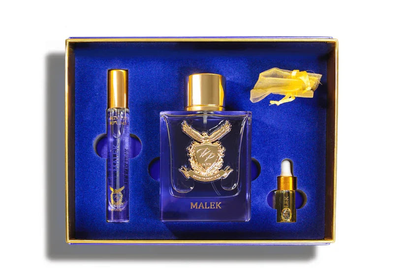 Malek 3-Piece Set 3.3oz Unisex EDP Spray — 2