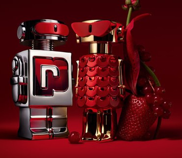 Rabanne Phantom in Red 3.4oz Men Parfum Spray — 3