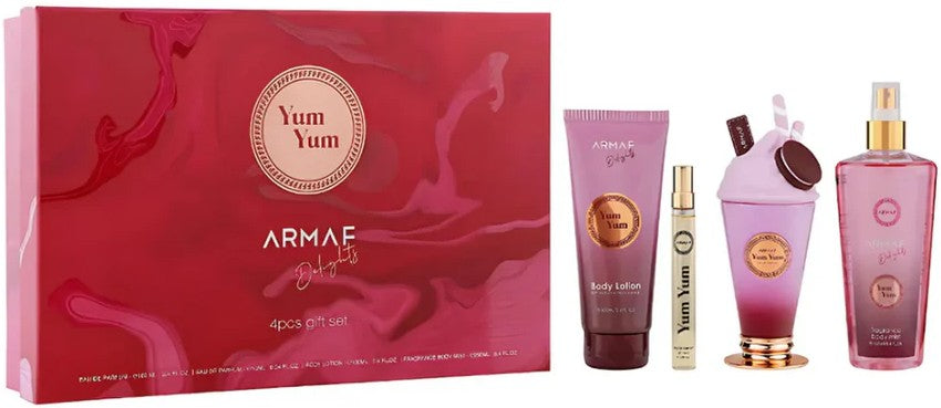 Armaf Yum Yum 4-Piece Set 3.4oz Women EDP Spray — 1