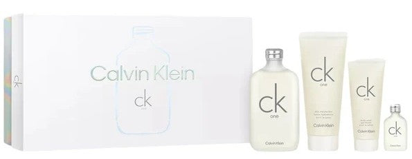 CK ONE SET 4p 6.7oz Unisex EDT SPRAY — 1