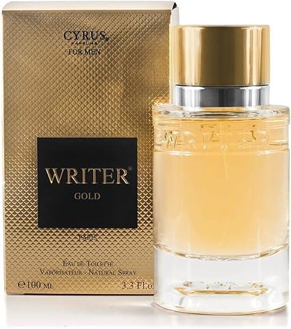 Cyrus Writer Gold 3.3oz Men EDP Spray — 1