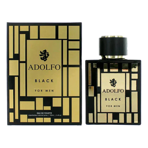 Adolfo Adolfo Black For Men Men's Perfume/Cologne For Men Eau de Toilette 3.4 Oz Edt — 2