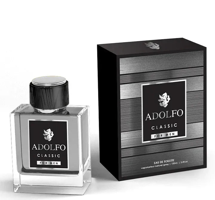 Adolfo Classic For Men Men's Perfume/Cologne For Men Eau de Toilette 3.4 Oz Edt — 2