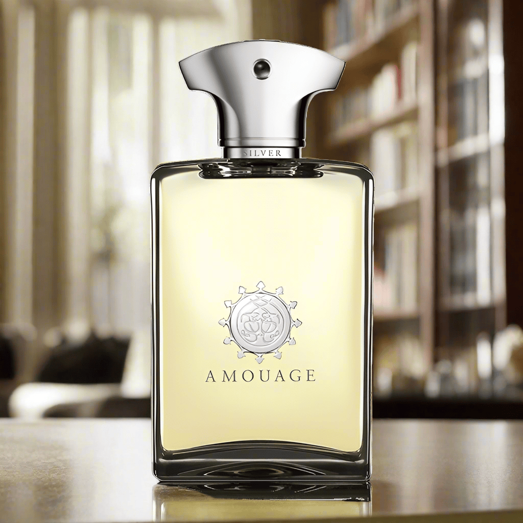 Amouage Silver Man Perume/Cologne For Him Eau de Parfum Spray 3.4 oz Edp — 3
