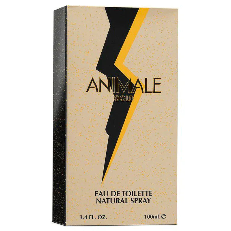 Animale Animale Gold for Men Perfume/Cologne For Men Eau de Toilette 3.4 Oz Edt — 2