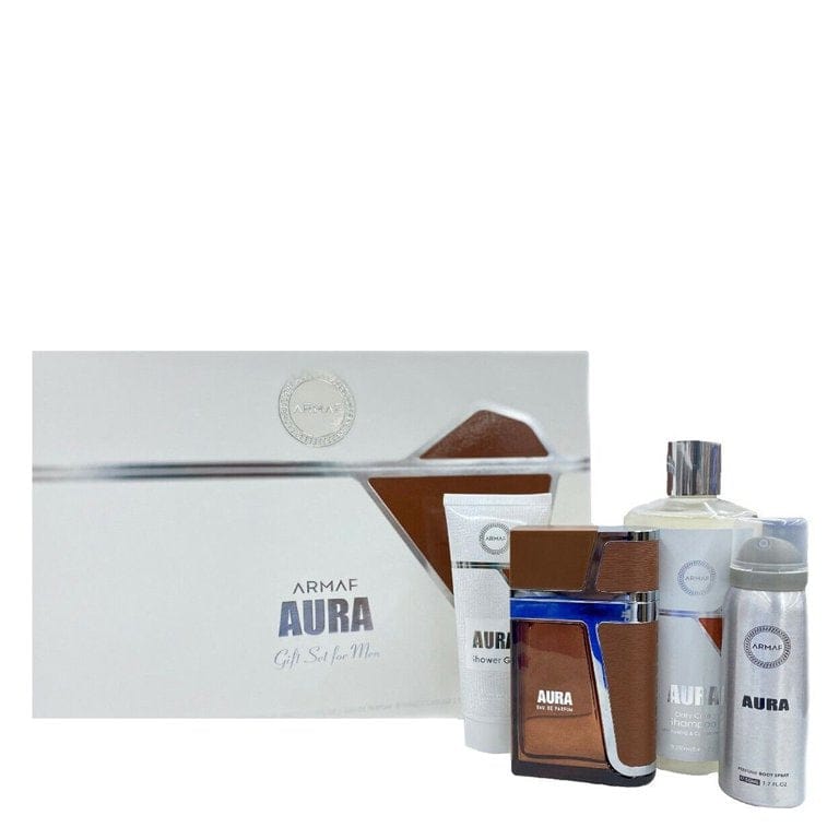 Armaf Aura Men's Perfume/Cologne For Men Eau de Parfum 3.4 oz / Gift Set 3.4 oz Edp — 3
