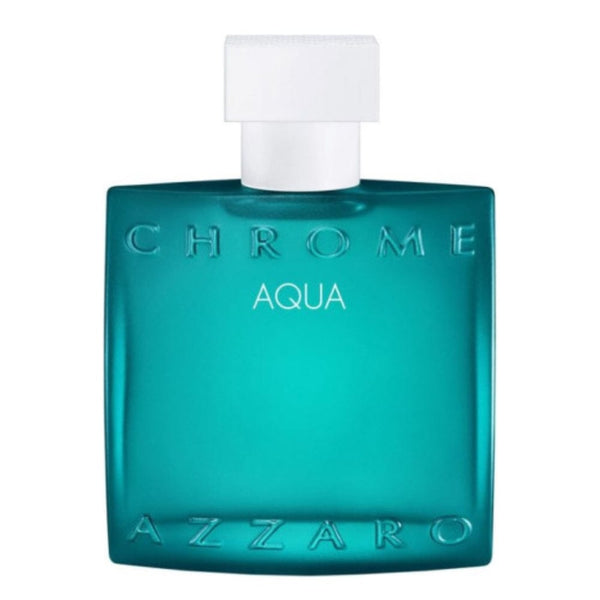 Azzaro Chrome Aqua For Men/Cologne For Men Eau de Toilette 3.4 Oz Edt — 1
