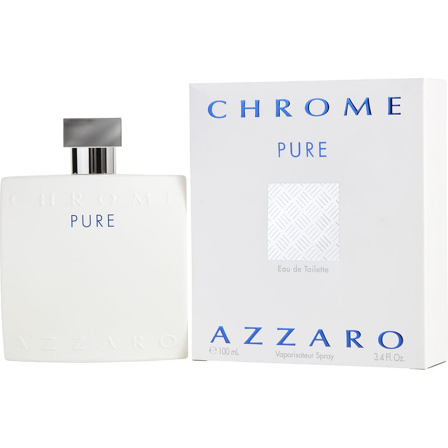 Azzaro Chrome Pure For Men/Cologne For Men Eau de Toilette 3.4 Oz Edt — 2