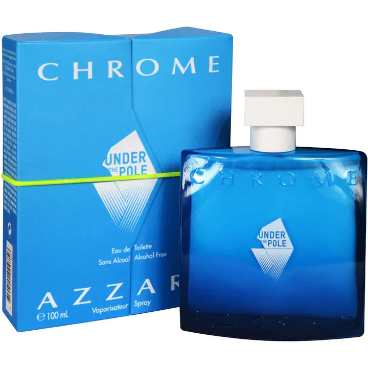 Azzaro Chrome Under the Pole Men's Perfume/Cologne For Men Eau de Toilette 3.4 Oz Edt — 2