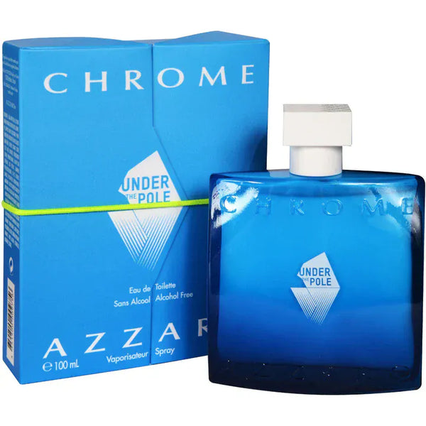 Azzaro Chrome Under the Pole Men's Perfume/Cologne For Men Eau de Toilette 3.4 Oz Edt — 2