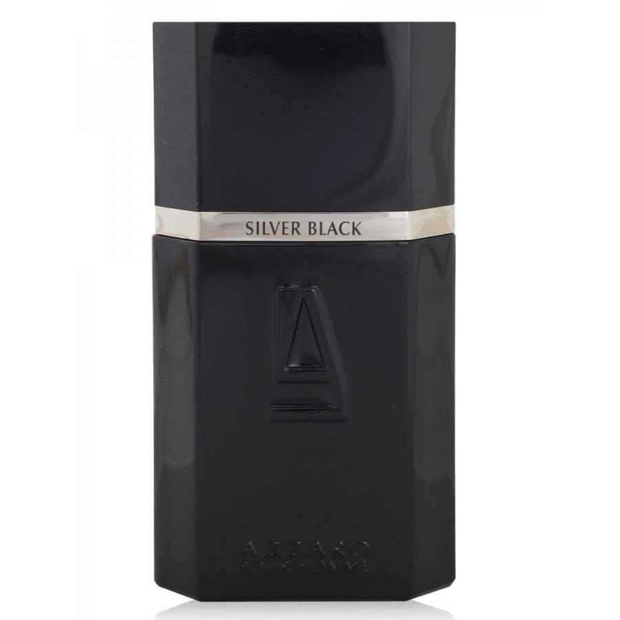 Azzaro Silver Black Cologne For Men Eau De Toilette Spray 1.7 Oz / 3.4 Oz  Edt — 1
