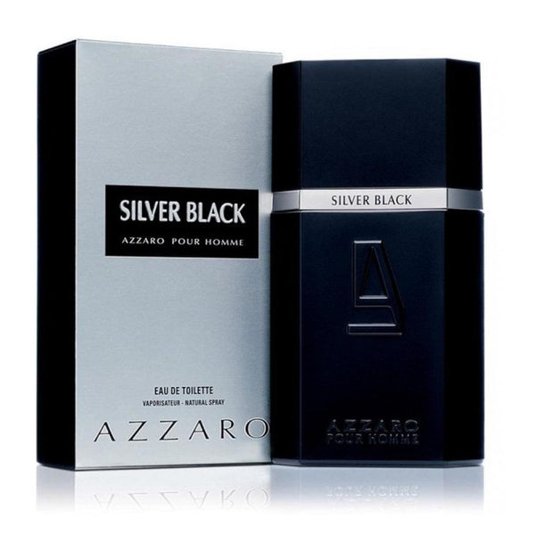 Azzaro Silver Black Cologne For Men Eau De Toilette Spray 1.7 Oz / 3.4 Oz  Edt — 2