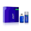 Benetton Colors de Benetton Man Blue Men's Perfume/Cologne For Men Eau de Toilette 3.3 oz / 6.7 oz / Gift Set 3.3 oz Edt — 3