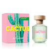 Benetton Colors Green Cactus for Her Women's Perfume/Cologne For Women Eau de Toilette 2.7 oz Edt — 2