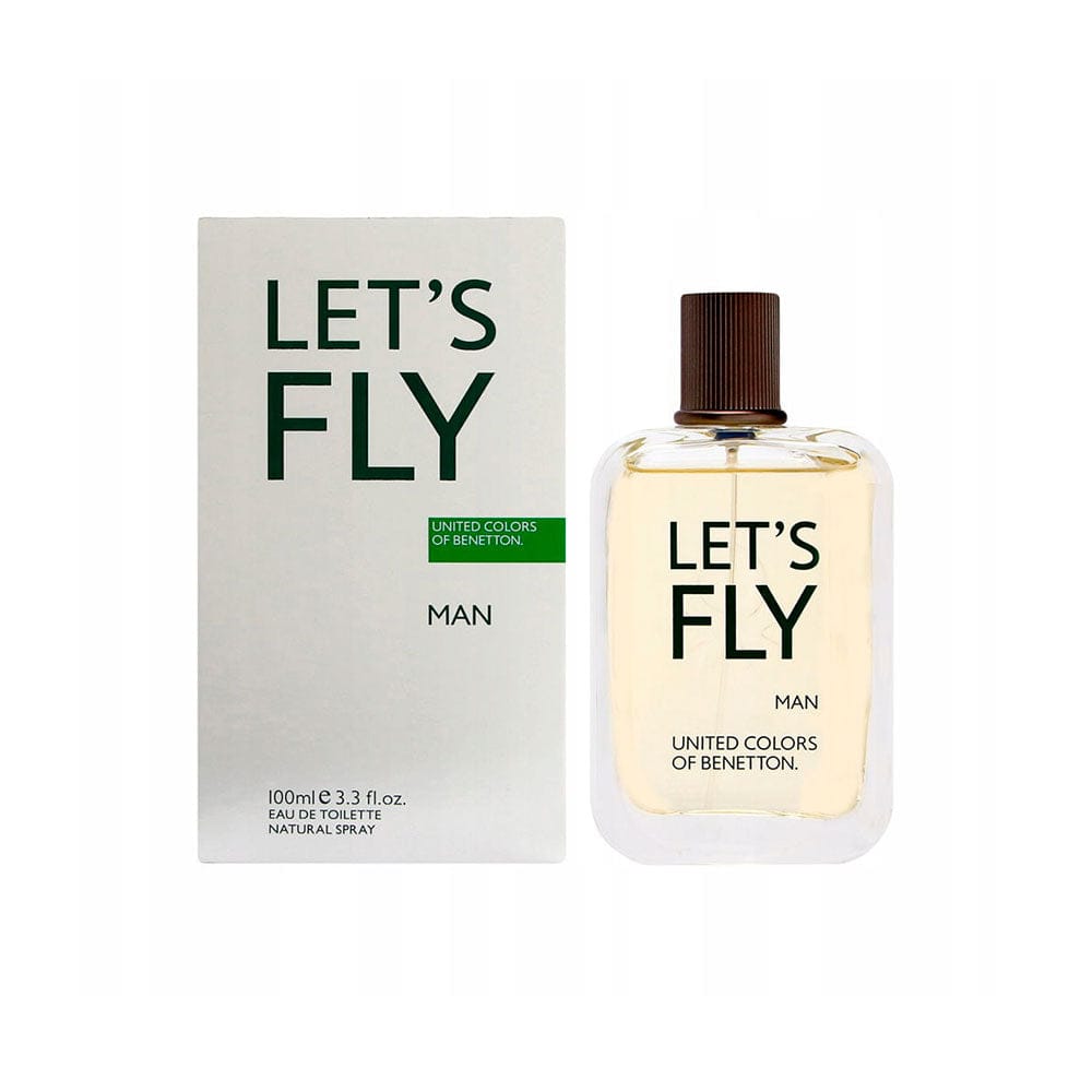 Benetton Colors Let's Fly Men's Perfume/Cologne For Men Eau de Toilette 3.3 oz Edt — 2