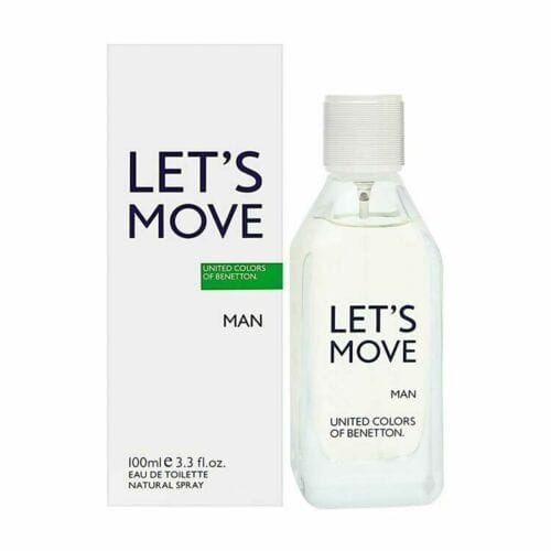 Benetton Colors Let's Move Men's Perfume/Cologne For Men Eau de Toilette 3.3 oz Edt — 2