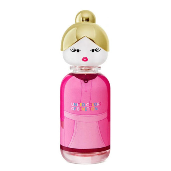 Benetton Colors Sisterland Pink Raspberry Woman Pink Women's Perfume/Cologne For Women Eau de Toilette 2.7 oz Edt — 1