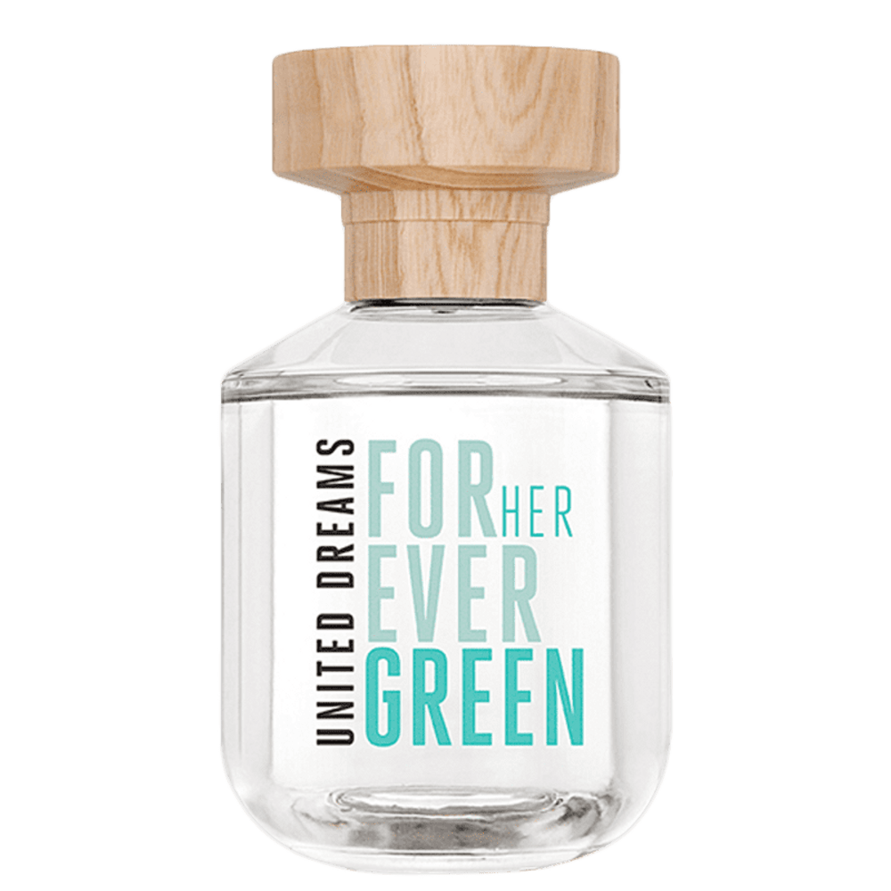Benetton Colors United Dreams Forever Green for Her Women's Perfume/Cologne For Women Eau de Toilette 2.7 oz Edt — 1