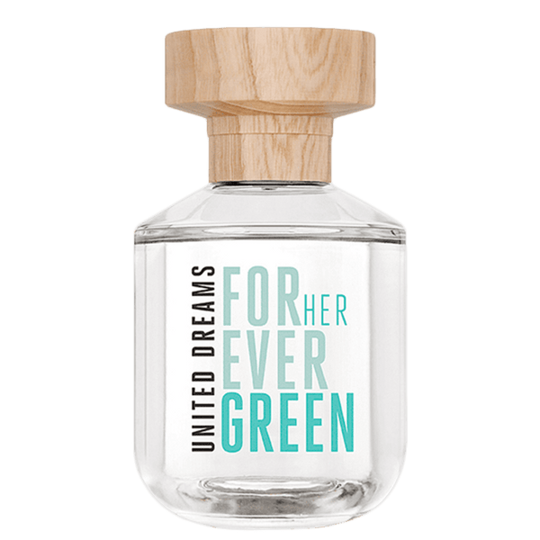 Benetton Colors United Dreams Forever Green for Her Women's Perfume/Cologne For Women Eau de Toilette 2.7 oz Edt — 1