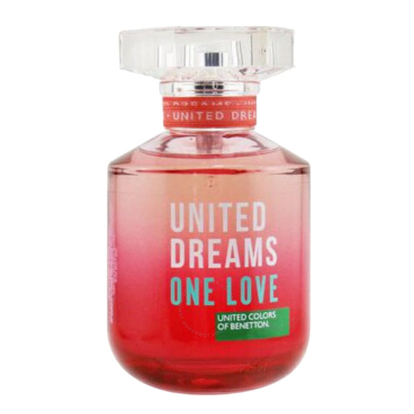 Benetton Colors United Dreams One Love Woman Pink Women's Perfume/Cologne For Women Eau de Toilette 2.7 oz Edt — 1