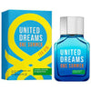 Benetton Colors United Dreams One Summer Men's Perfume/Cologne For Men Eau de Toilette 3.4 oz Edt — 2