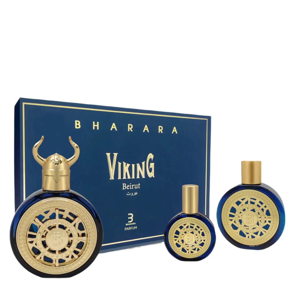 Bharara Viking Beirut Unisex Perfume/Cologne For Men & Women Eau de Parfum 3.4 oz / Gift Set 3.4 oz Edp — 3