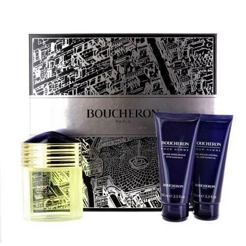 Boucheron Pour Homme Parfum Men's Perfume/Cologne For Men Eau de Parfum 3.4 oz / Gift Set 3.4 oz Edp — 3