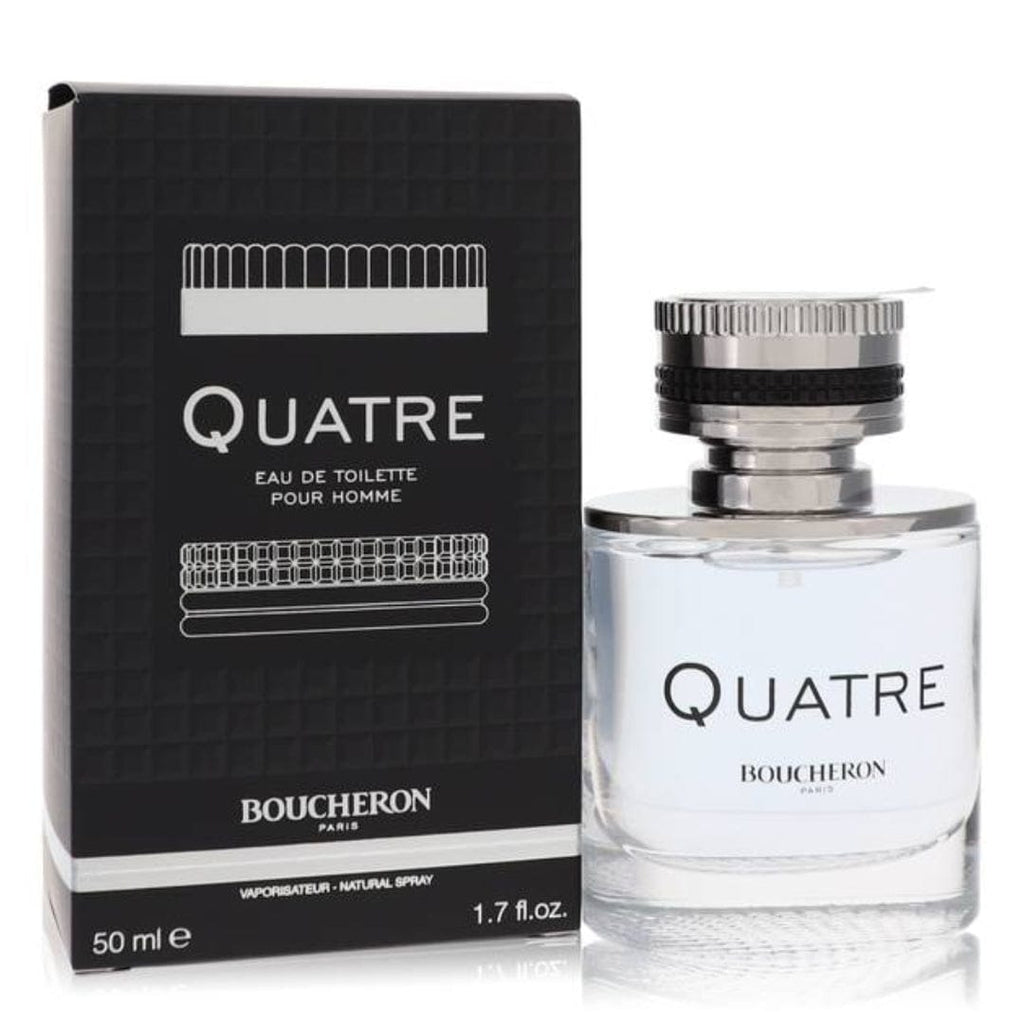 Boucheron Quatre Pour Homme Cologne For Men Eau De Toilette 1.7 oz / 3.3 oz / Gift Set 3.3 oz Edt — 4