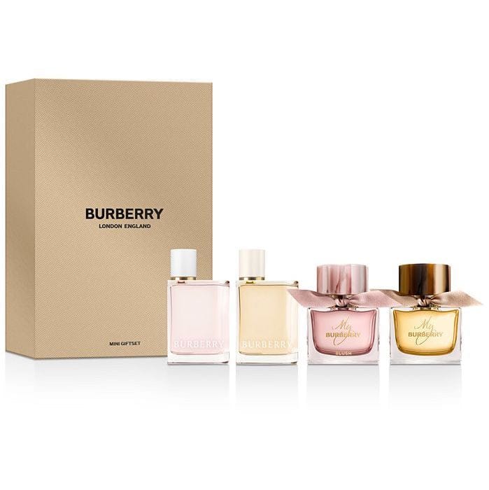 Burberry Gift Set For Her 4x0.16 oz — 3