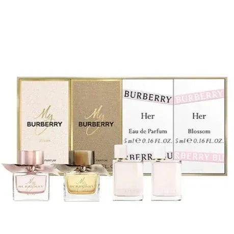 Burberry Gift Set For Her 4x0.16 oz — 1