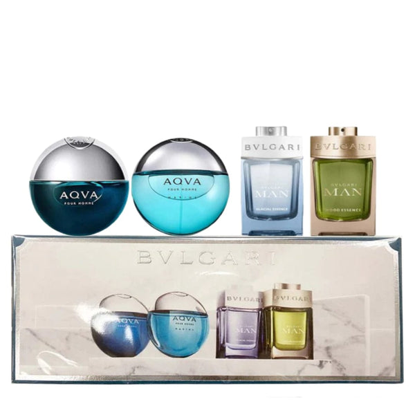 Bvlgari Man Mini Gift Set Men 4 pcs x 0.17 oz — 1