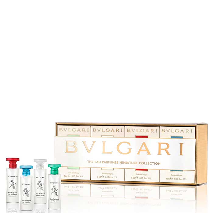 Bvlgari The Eau Perfumee Gift Set Miniature 4x0.17 Oz — 1